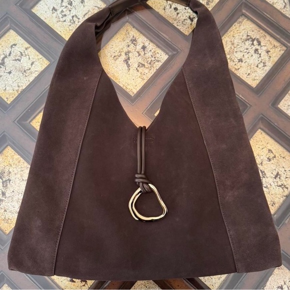 Dolce Vita Handbags - Dolce Vita Brown Suede Hobo Bag